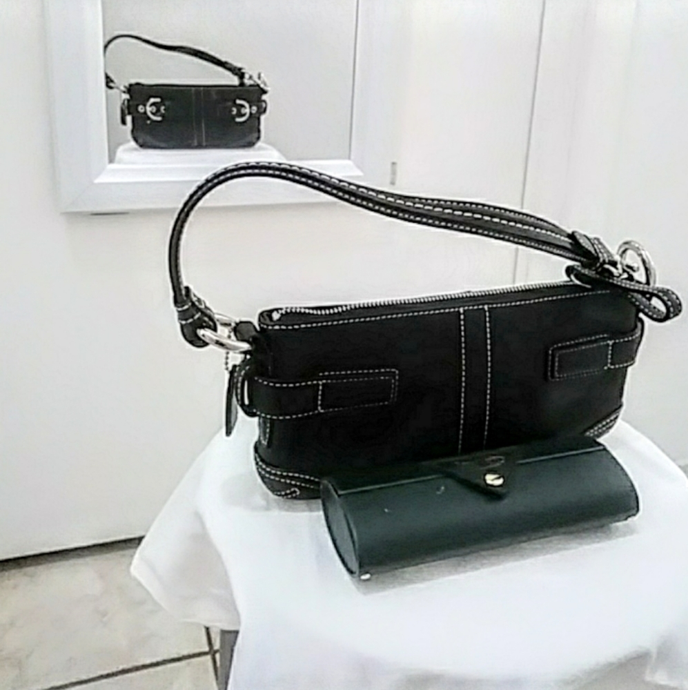 Coach Mini Bag With Zip Pocket Inside